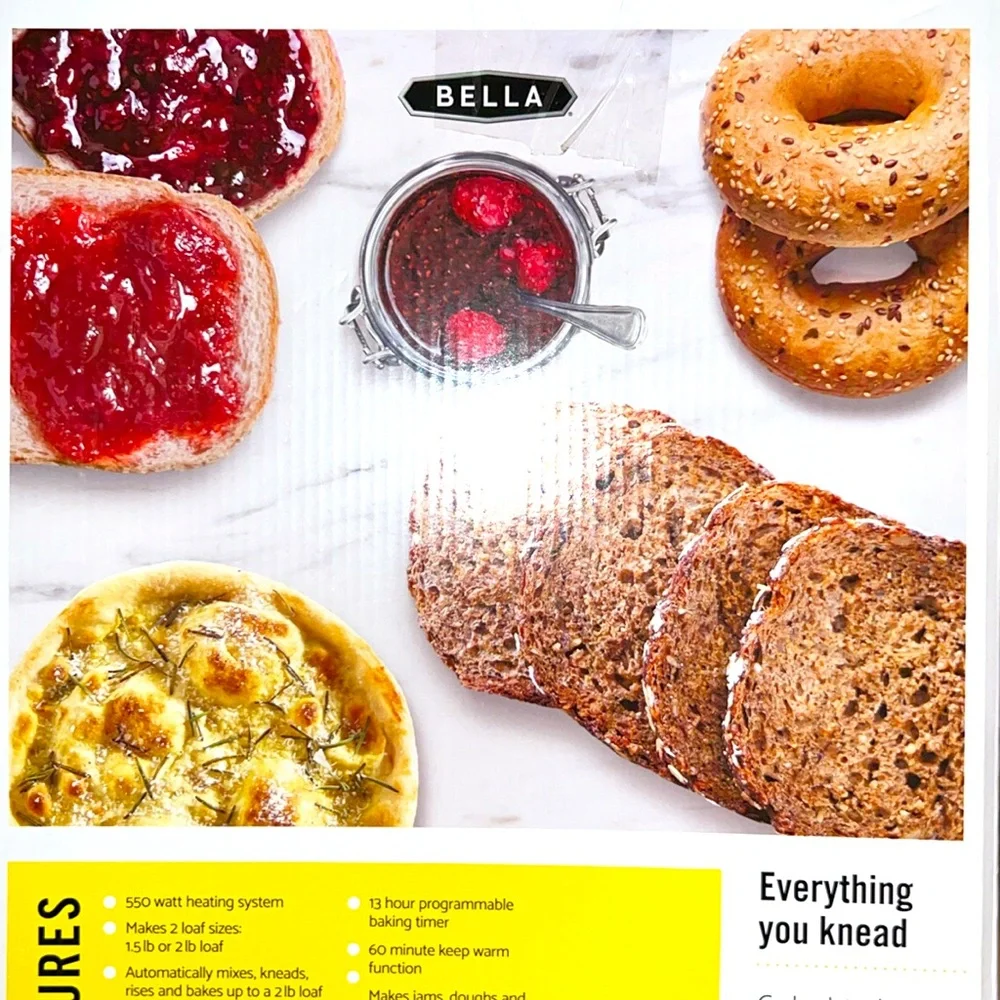 Bella Breadmaker bakes cakes also